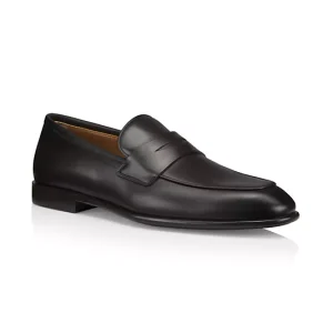 FERRAGAMO Funes Leather Loafers