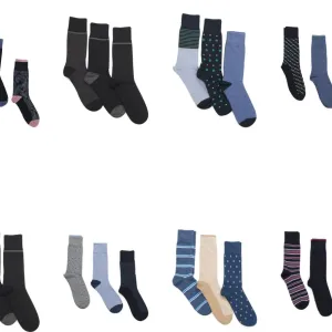 TED BAKER 3pk Assorted Socks